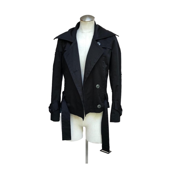 MODSTROM Black Jacket SZ XS Lightly Used Cotton Made in Italy - Picture 5 of 13